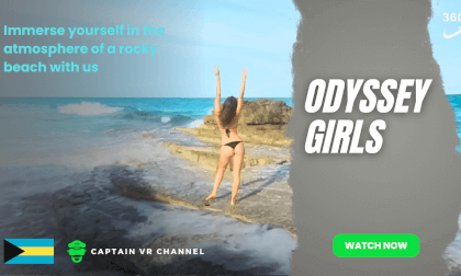 |109| Odyssey girls and crashing waves again -360° video VR Video |109| Odyssey girls and crashing waves again -360° video VR