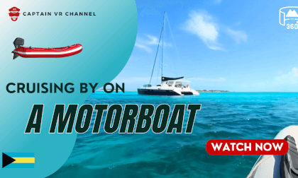 |115| Cruising by on a motorboat -360° video VR Video |115| Cruising by on a motorboat -360° video VR
