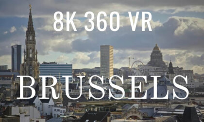 Brussels 8K 360 Panorama VR - Insta360 X4