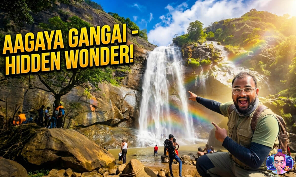 Is This India or Jurassic Park? 🦖| 1300 STEPS TO HELL & HEAVEN! | Trekking Agaya Gangai (Hidden Gem)