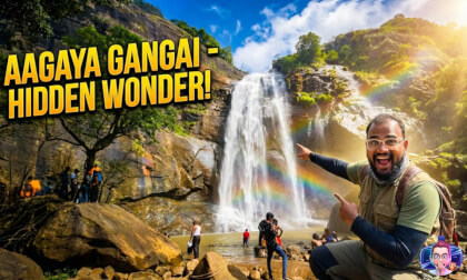 Is This India or Jurassic Park? 🦖| 1300 STEPS TO HELL & HEAVEN! | Trekking Agaya Gangai (Hidden Gem)