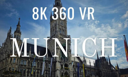 Munich 8K 360 Panorama VR - Insta360 X4