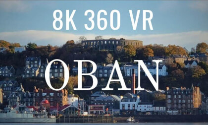 Oban 8K 360 Panorama VR - Insta360 X4