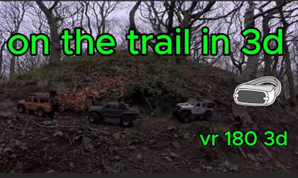On the trail in 3d