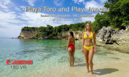 Playa Toro and Playa Macau of the Dominican Republic
