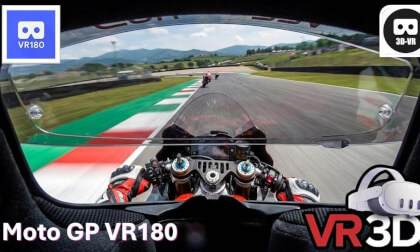 VR180 Motorcycle Race GP Immersive