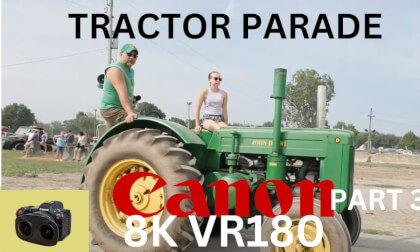 Tractor Parade Part 3 at the Antique Machinery Show  Findlay Ohio 2023 Canon 8K60 VR180 VR Video Tractor Parade Part 3 at the Antique Machinery Show  Findlay Ohio 2023 Canon 8K60 VR180 VR