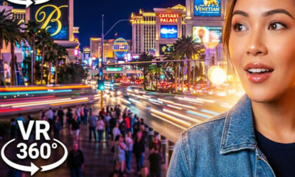 Walking the Las Vegas Strip | 8K 360° VR Tour