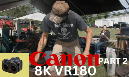 Blacksmith Part 2 at the Antique Machinery Show  Findlay Ohio 2023 Canon 8K60 VR180 VR Video Blacksmith Part 2 at the Antique Machinery Show  Findlay Ohio 2023 Canon 8K60 VR180 VR