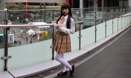 Model Outdoor Photoshoot - Kaede Chan Part 05