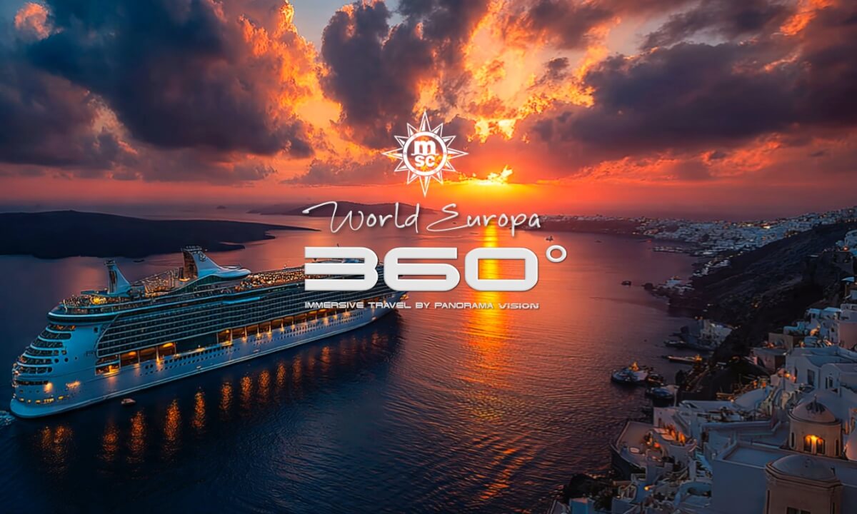 THE BIGGEST SHIP IN THE WORLD | MSC WORLD EUROPA | VR EXPERIENCE