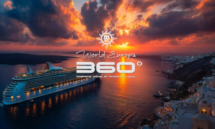 THE BIGGEST SHIP IN THE WORLD | MSC WORLD EUROPA | VR EXPERIENCE