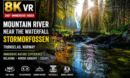 StormorFossen – Immersive Forest River in Norway (360°) | Part 2