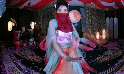 狸妖妖liyaoyao 20251203001 月下舞姬 3D VR 180 8K