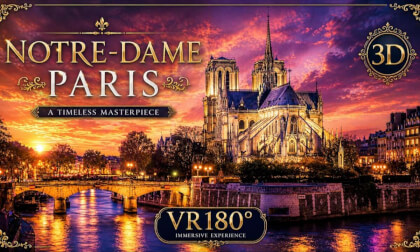 VR 180 3D: Inside Paris 2026 – Notre-Dame Reborn 8K