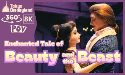 [8K 360°VR] Enchanted Tale of Beauty and the Beast - Full Ride POV | Tokyo Disneyland 2025