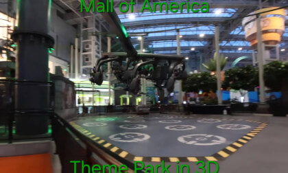 Mall of America Theme Park in 3D