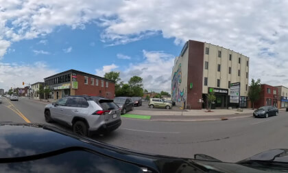 Driving through Vanier on Montreal Road, Ottawa