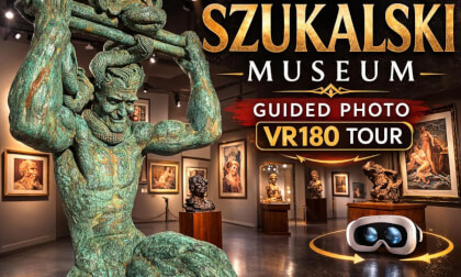 Walking Through Madness | Stanislaw Szukalski Museum | Guided Photo VR180 Tour