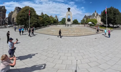 The War Memorial in Ottawa Canada