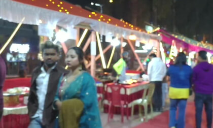 Star Mall Evening festival in Kolkata. iRox 3D, India's first true 3D channel.