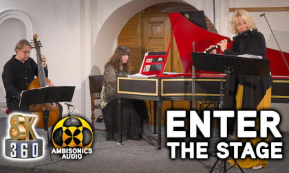 Early Music Immersive: Filatura di Musica Concert 🎻🎹 360 VR with Ambisonics audio