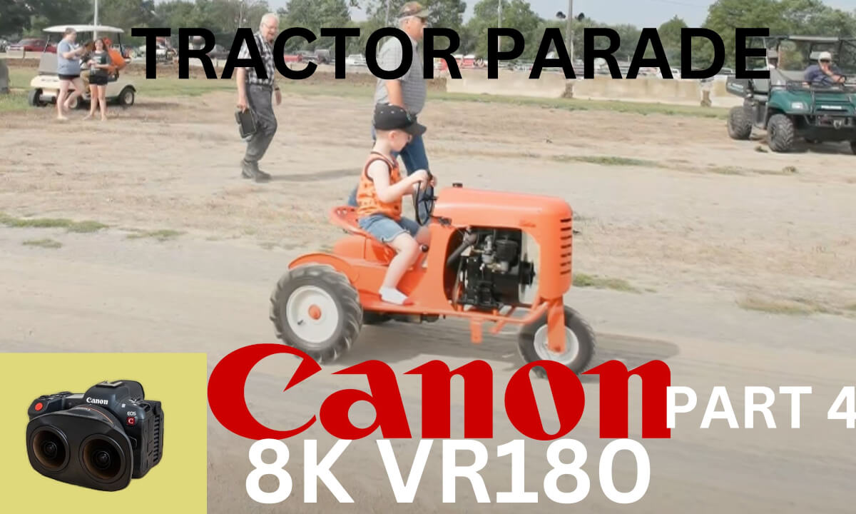 Tractor Parade Part 4 at the Antique Machinery Show Findlay Ohio 2023 Canon 8K60 VR180