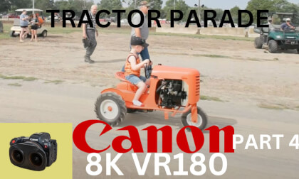 Tractor Parade Part 4 at the Antique Machinery Show  Findlay Ohio 2023 Canon 8K60 VR180 VR Video Tractor Parade Part 4 at the Antique Machinery Show  Findlay Ohio 2023 Canon 8K60 VR180 VR