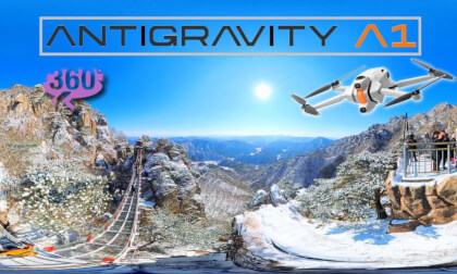 Korea's beautiful mountain Daedunsan snow scene Antigravity A1 l 대둔산 설경
