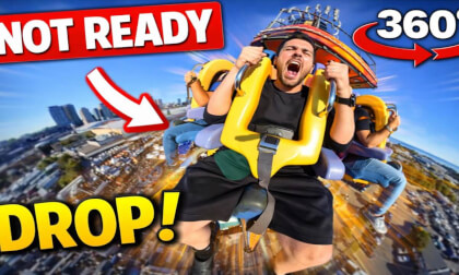 I Wasn’t Ready for This Drop… 😱 | 360° VR Ride