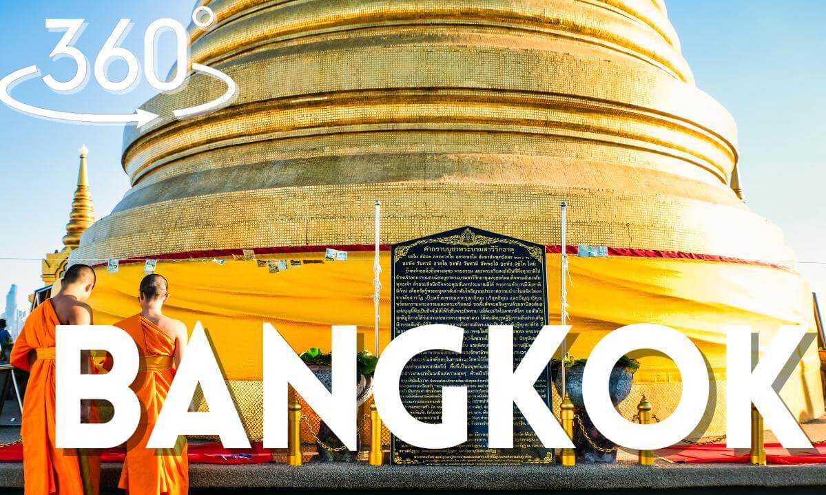 Bangkok 360° | Temples to Markets Tour in VR