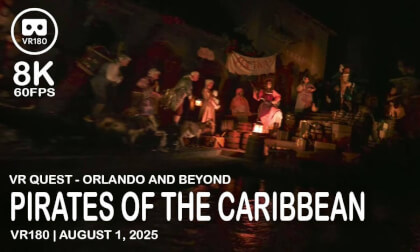 Pirates of the Caribbean at Walt Disney World - 8K 60FPS (4320s60)