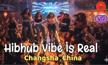 【360° VR】Feel the Energy: HibHub Changsha’s Viral Table Dancing Scene | A Deep Dive into Youth Culture in VR