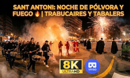 SANT ANTONI: Night of Gunpowder and Fire 🔥 | Trabucaires and Tabalers