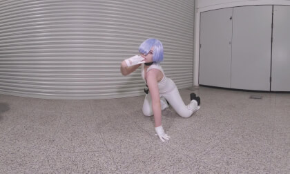New Panty & Stocking with Garterbelt Cosplay shooting scene