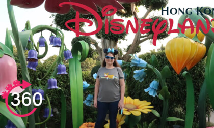 Hong Kong Disneyland Fairy Tale Forest Walk Through VR Video Hong Kong Disneyland Fairy Tale Forest Walk Through VR