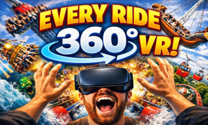 I Rode EVERY Amusement Park Ride in 360° VR (This Is INSANE)