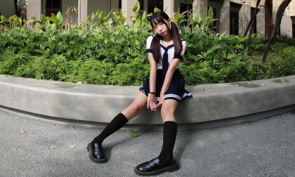 Model Outdoor Photoshoot - Bebe Part 04