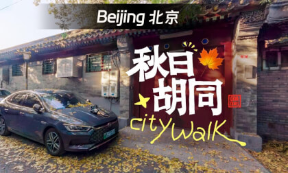 北京秋日胡同Autumn Hutong Citywalk in Beijing