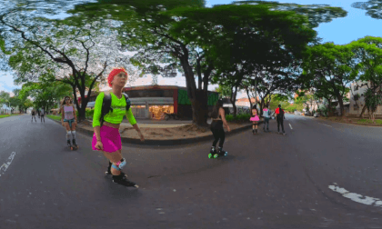 Pizza Social Skate in MedellinColombia part 1