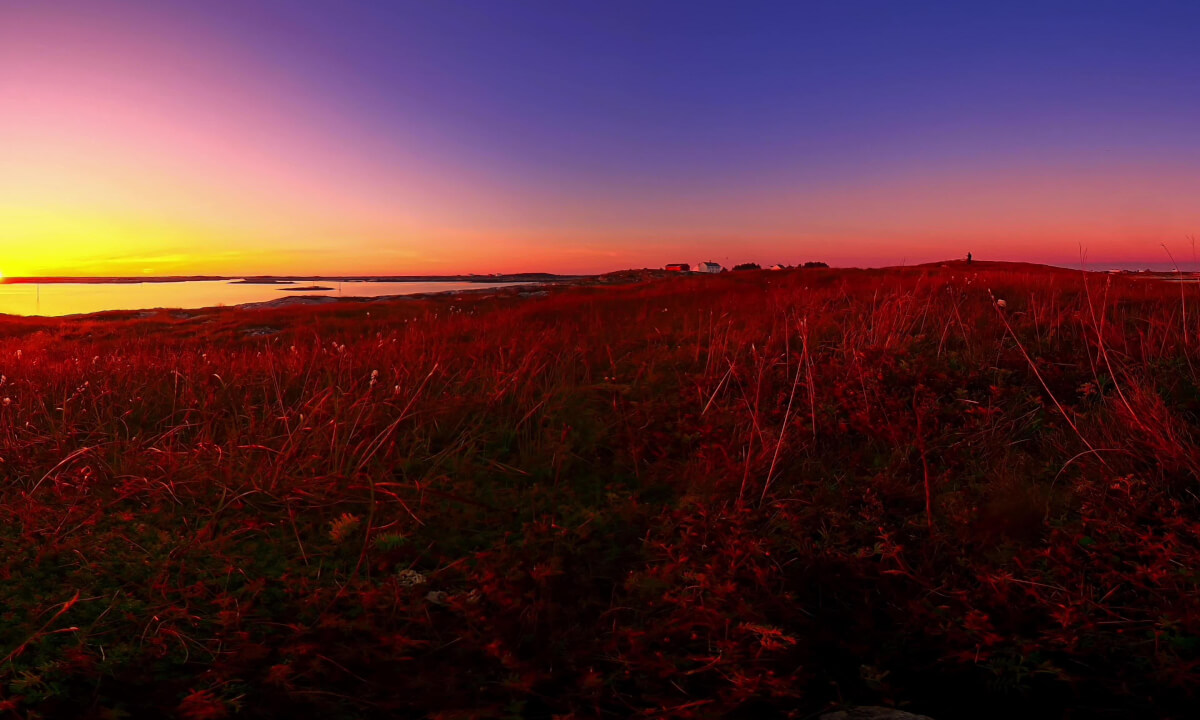 Frøya Island Sunset – Calm Nordic Landscape | Relaxing VR 360°