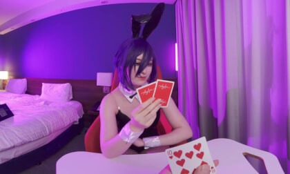 Chainsaw man reze bunny playing cards
