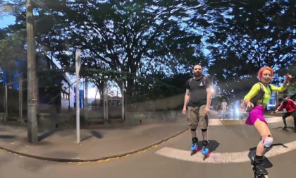 Pizza Social Skate in Medellin Colombia part 7
