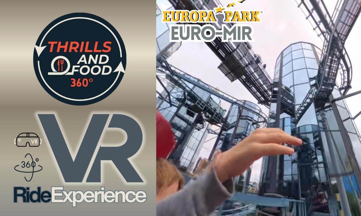 Euro‑Mir – 360° VR Coaster POV | Europa‑Park Spinning Coaster Experience
