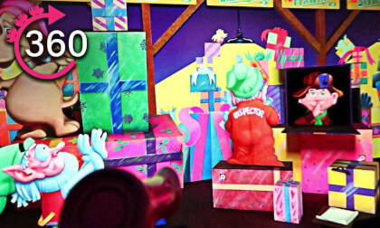 The Santa Ride at Happy Valley Shanghai VR Video The Santa Ride at Happy Valley Shanghai VR