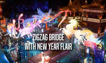ZIGZAG BRIDGE WITH NEW YEAR FLAIR