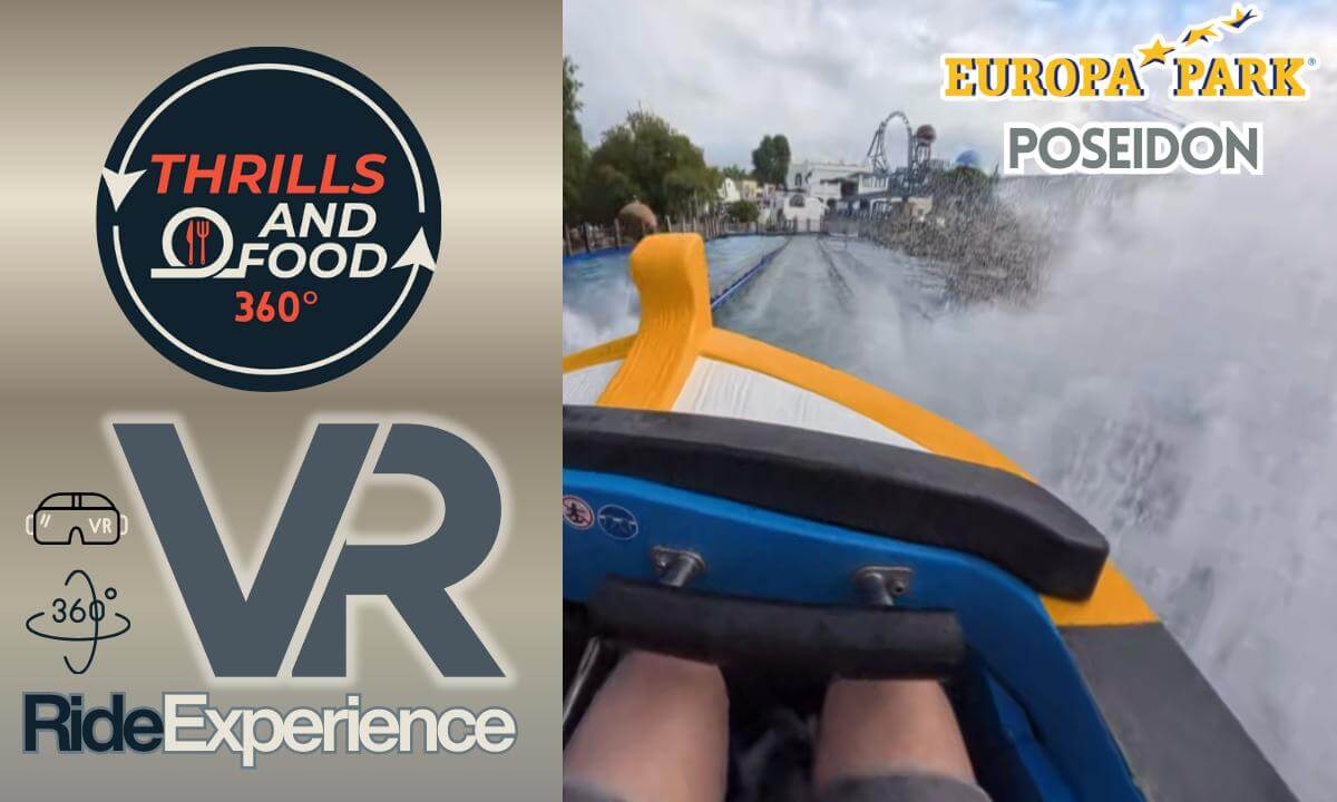 Poseidon – 360° VR Water Coaster POV | Europa‑Park Greek Adventure