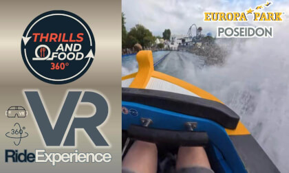 Poseidon – 360° VR Water Coaster POV | Europa‑Park Greek Adventure