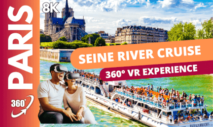 Board trip in Paris on the Seine - 8K 360° Board trip in Paris on the Seine - 8K 360°