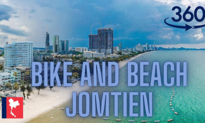 360º Ride and Walk at Jomtien Pattaya Beach Thailand August 2023| #VR #4K #video360 VR Video 360º Ride and Walk at Jomtien Pattaya Beach Thailand August 2023| #VR #4K #video360 VR